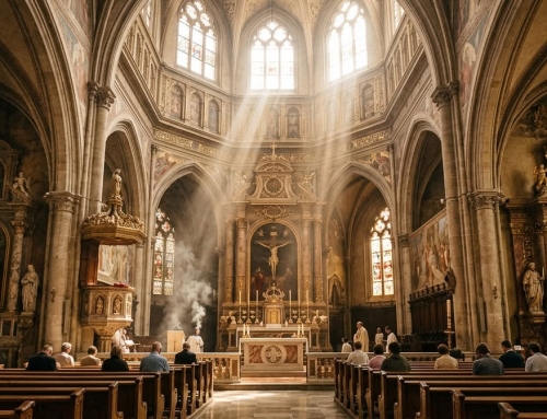 Beautiful Catholic Church Interior