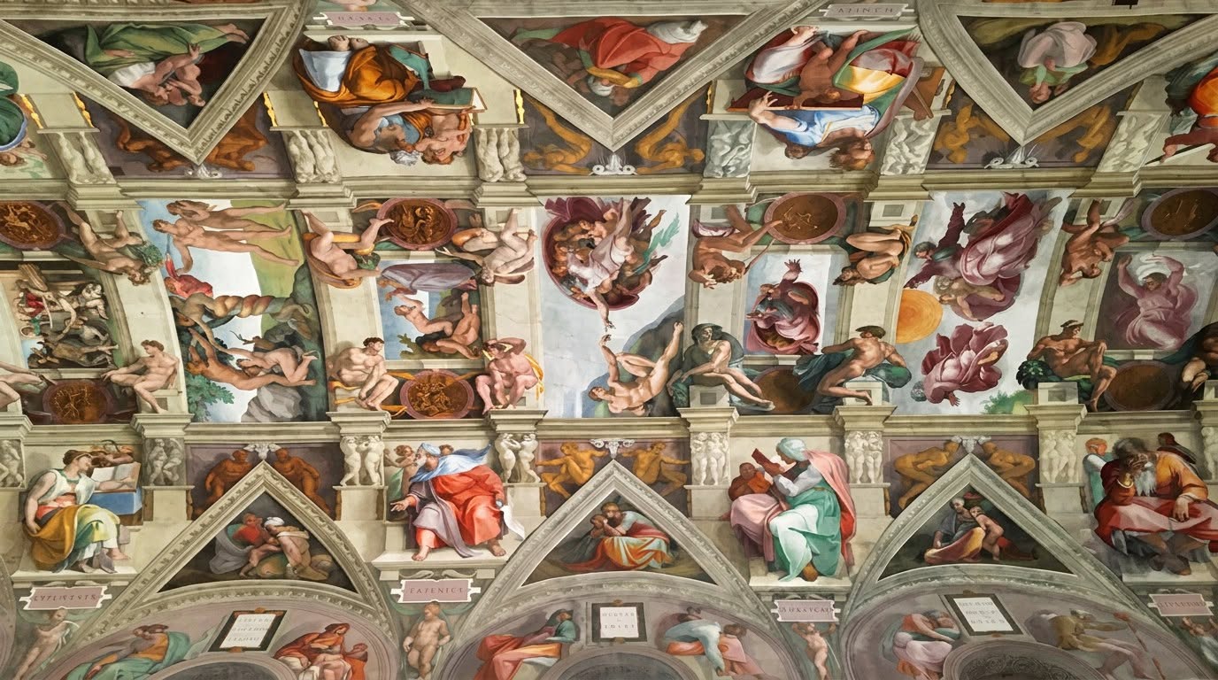 Sistine Chapel Ceiling - Michelangelo