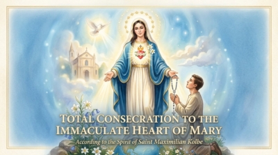 33 Days Consecration to the Immaculate – Banner – Autumn Sept 22 – Oct 25 2026 (s)