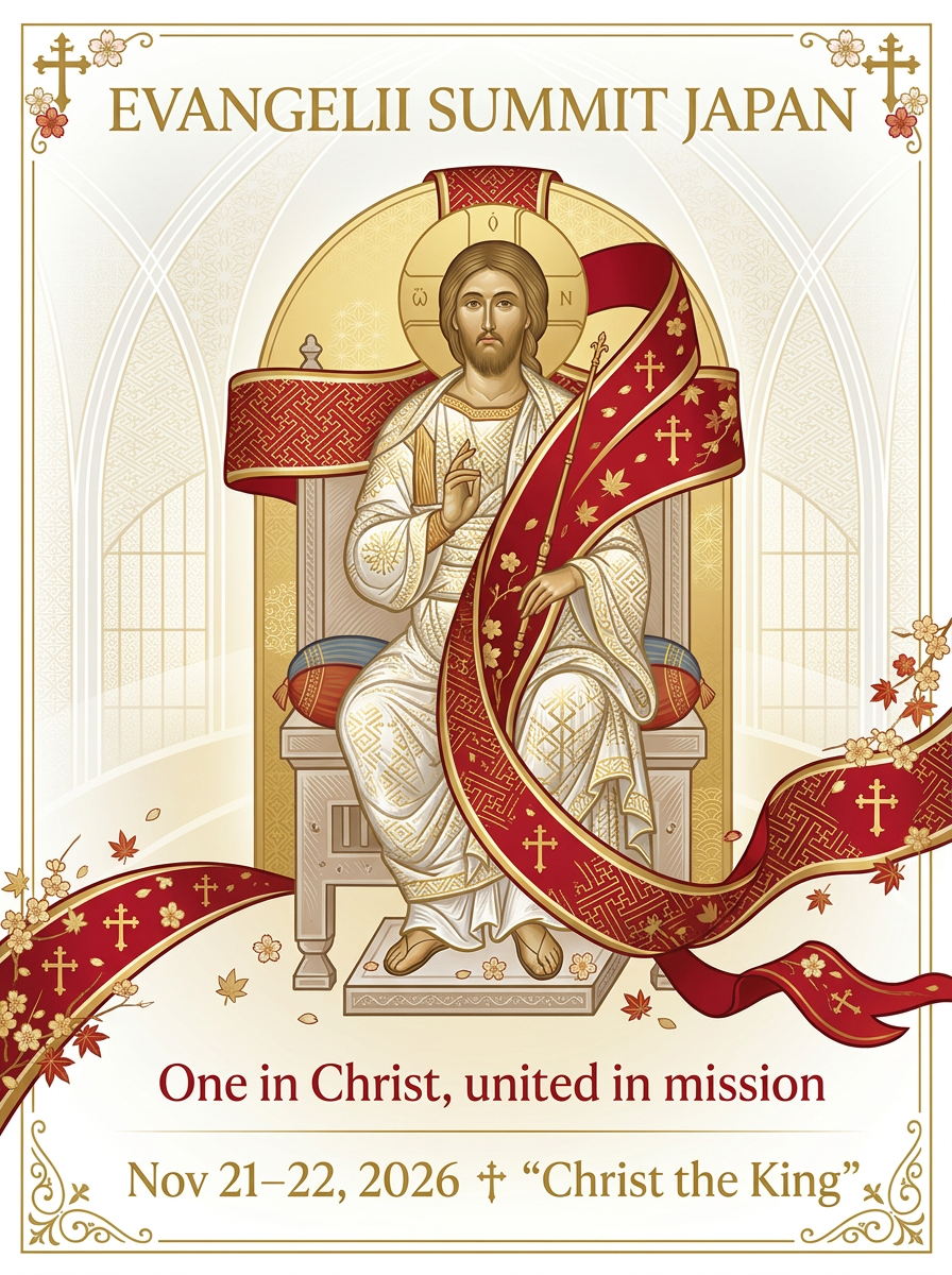 Evangelii Summit Japan — One in Christ, united in mission — Nov 21–22, 2026